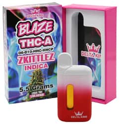 Delta King Blaze Disposables 6pk at Smok In Dallas - Powerful Disposable Vapes with Intense Flavor